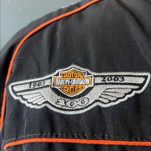 Harley-Davidson  100 anniversary  bomber jacket size M for women’s - Picture 3 of 11